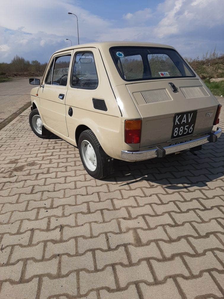 Fiat 126p...st 78r 28tys km czarne blachy