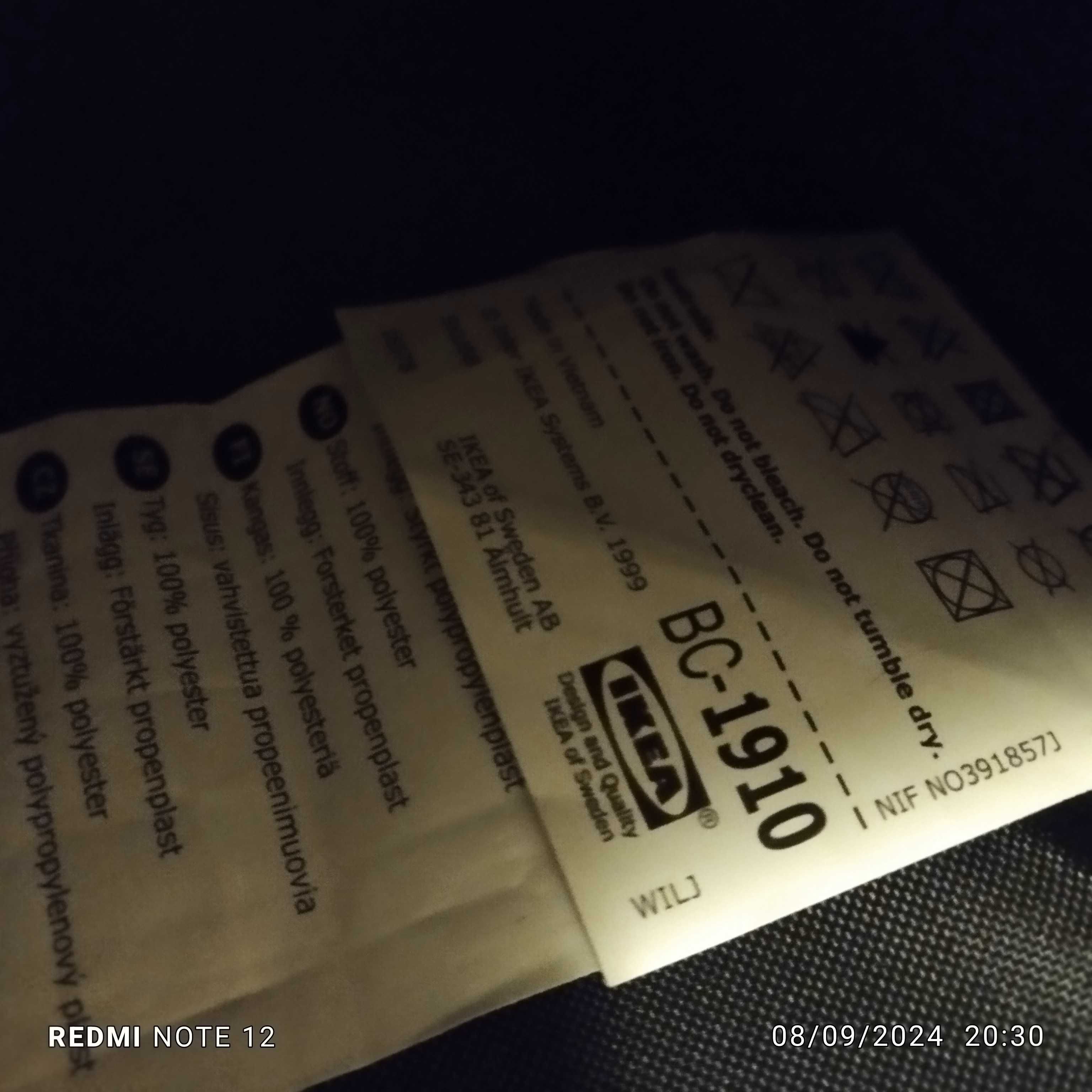 Arrumação IKEA Skubb c 6 compartimentos