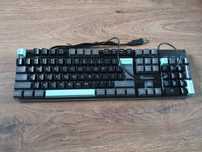 Klawiatura Gamingowa GK80, LED, przewodowa, metalowa
