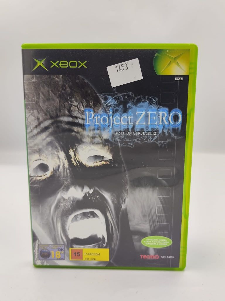 Project Zero 3xA Xbox nr 1453