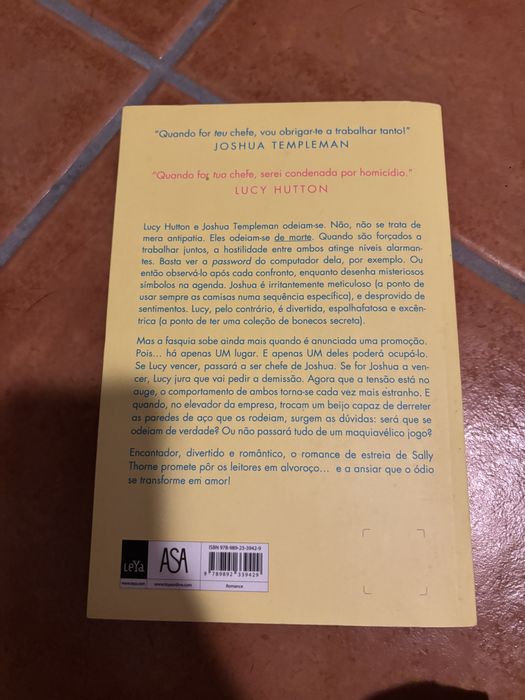 Livro odeio-te e amo-te
