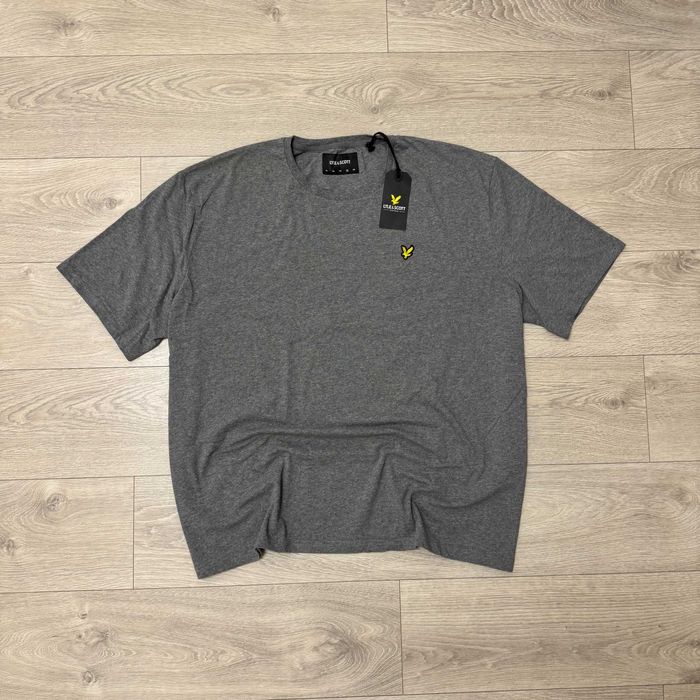 НОВА Велика Сіра Меланж Футболка Лайл Скот Lyle&Scott, 4XL, Оригінал