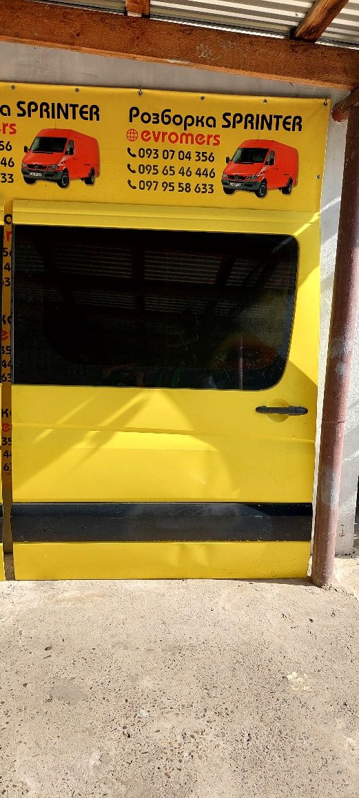 Розсувні двері ліві праві низькі високі Sprinter w906 Crafter Парус
