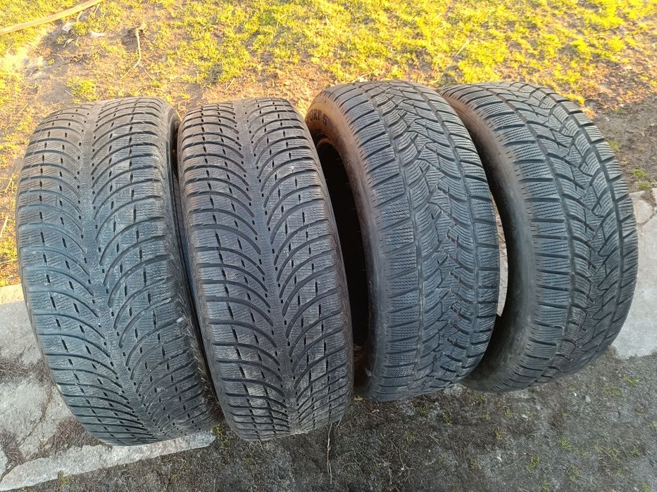 Opony zimowe 235/55/R19 Dunlop 22r. Michelin 18r.