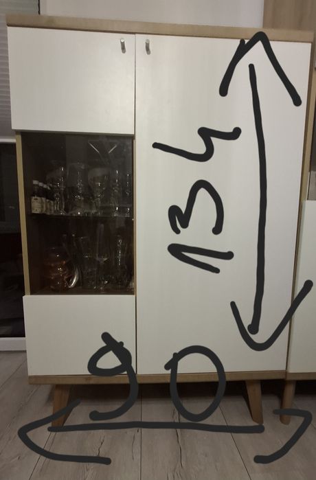 Witryna w stylu skandynawskim