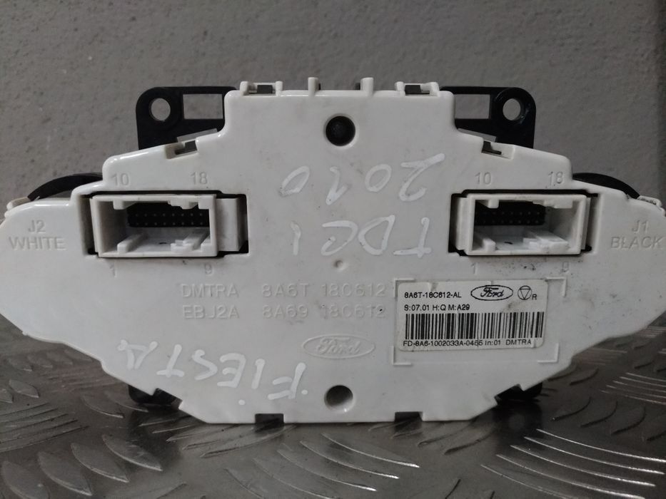 Comando choufagem ar condicionado Ford Fiesta Mk7