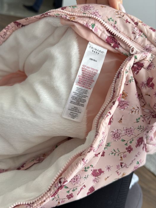 Комбінезон для дівчинки 3-6 міс осінь 62-68 см комбез демісезонний