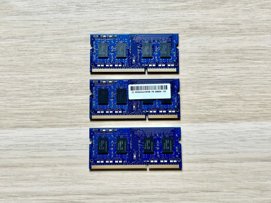 RAM SK Hynix 12GB 3x4GB DDR3 / DDR3L PC3L 12800S – sprawna / testowana