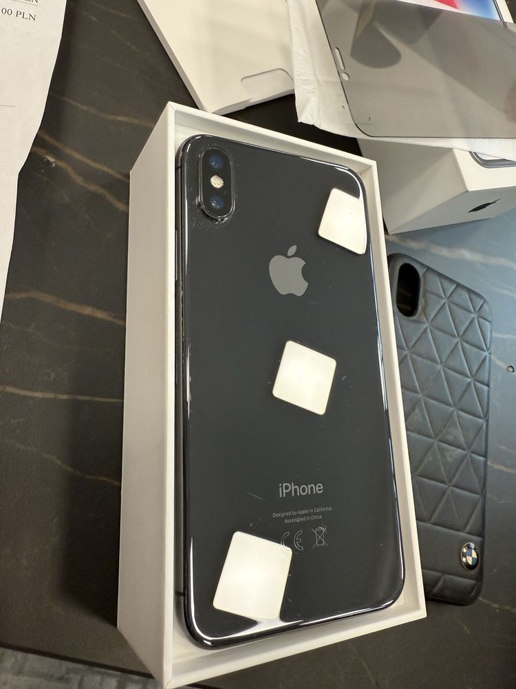 Iphone X komplet igla full set pudelko sprawny