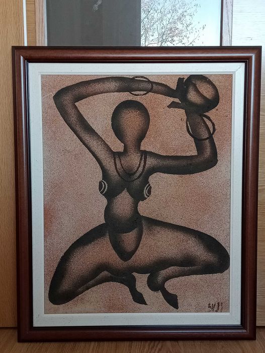 Quadro Artesanato Angolano