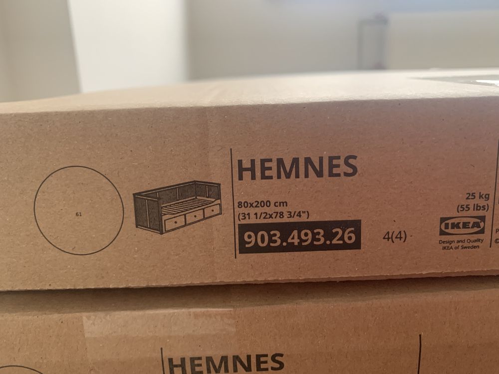 IKEA Hemnes ліжко розкладне Нове