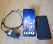 Telefon smartfon Motorola g60 idealna sklepowa komplet
