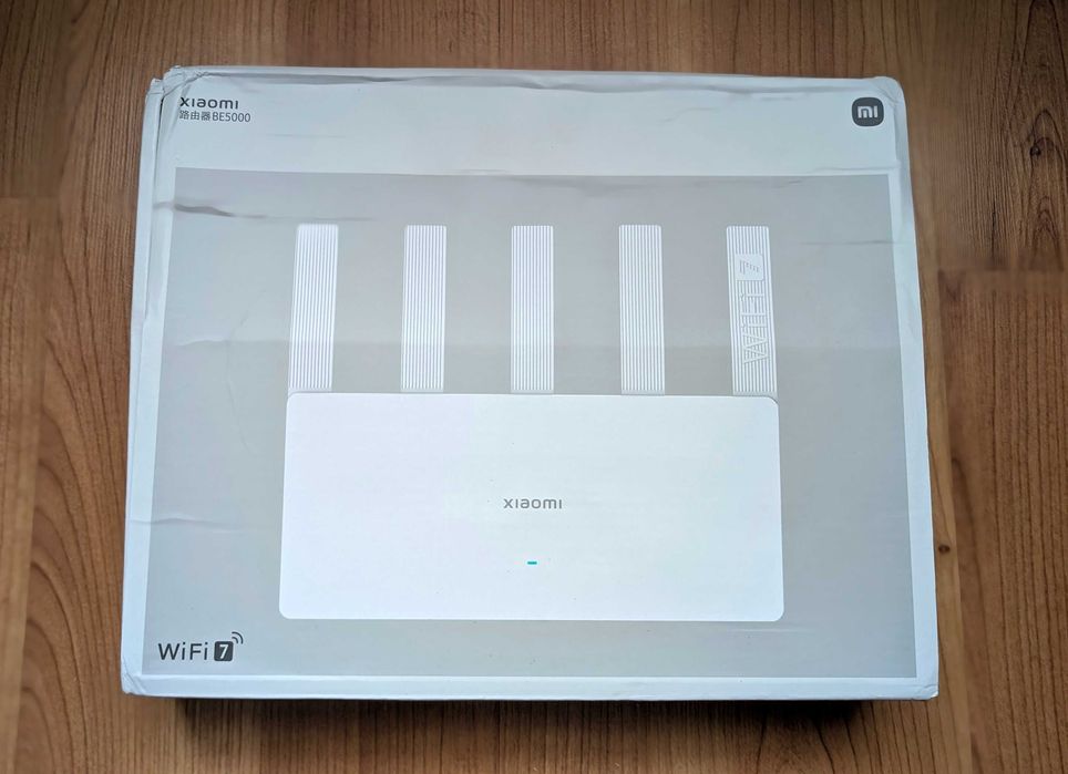 Роутер Xiaomi BE5000 Wi-Fi 7 Маршрутизатор 512 МБ памяти