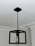 Candeeiro de teto suspenso ELDRICK Preto