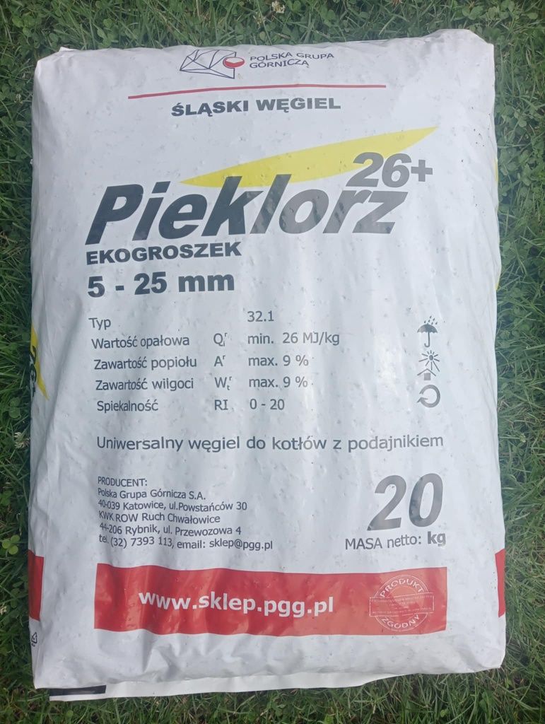 Ekogroszek z PGG 600kg- 30 worków