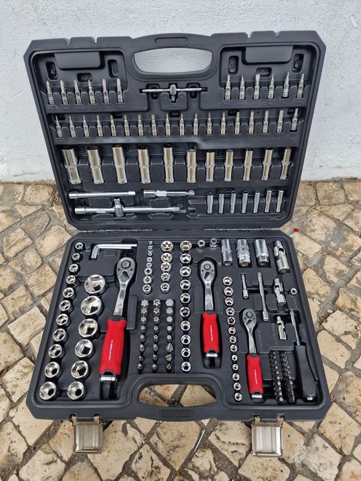 Mala de ferramenta como 172 peças nova