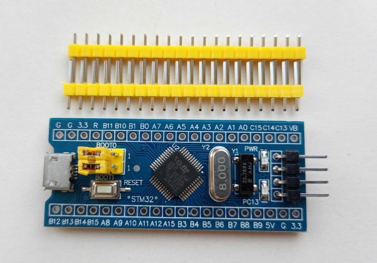 Плата с микроконтроллером STM32F103C8T6 72 MHz flash 64 kB RAM 20 kB