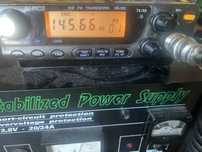 Transceiver Alinco DR-130 UKF + Zasilacz elektromech ZS20 13,8V 20/24A
