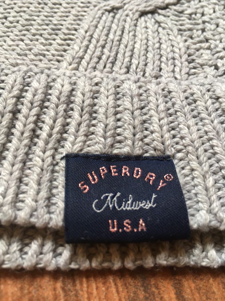 Светр кофта Superdry коси