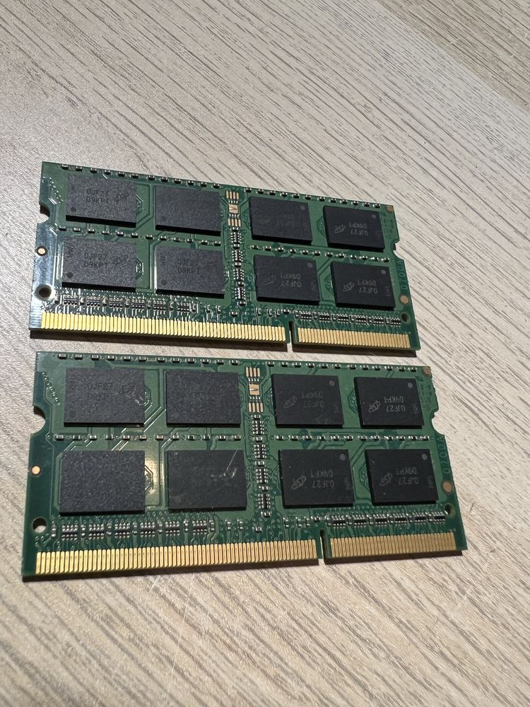 RAM DDR 3   -  2 x 2GB PC38500S-7-10-F1