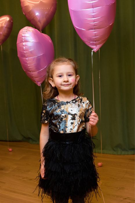 святкова сукня сукня з паєтками плаття на дівчинку