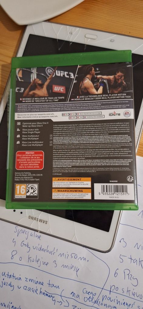 Gra ufc ixbox one