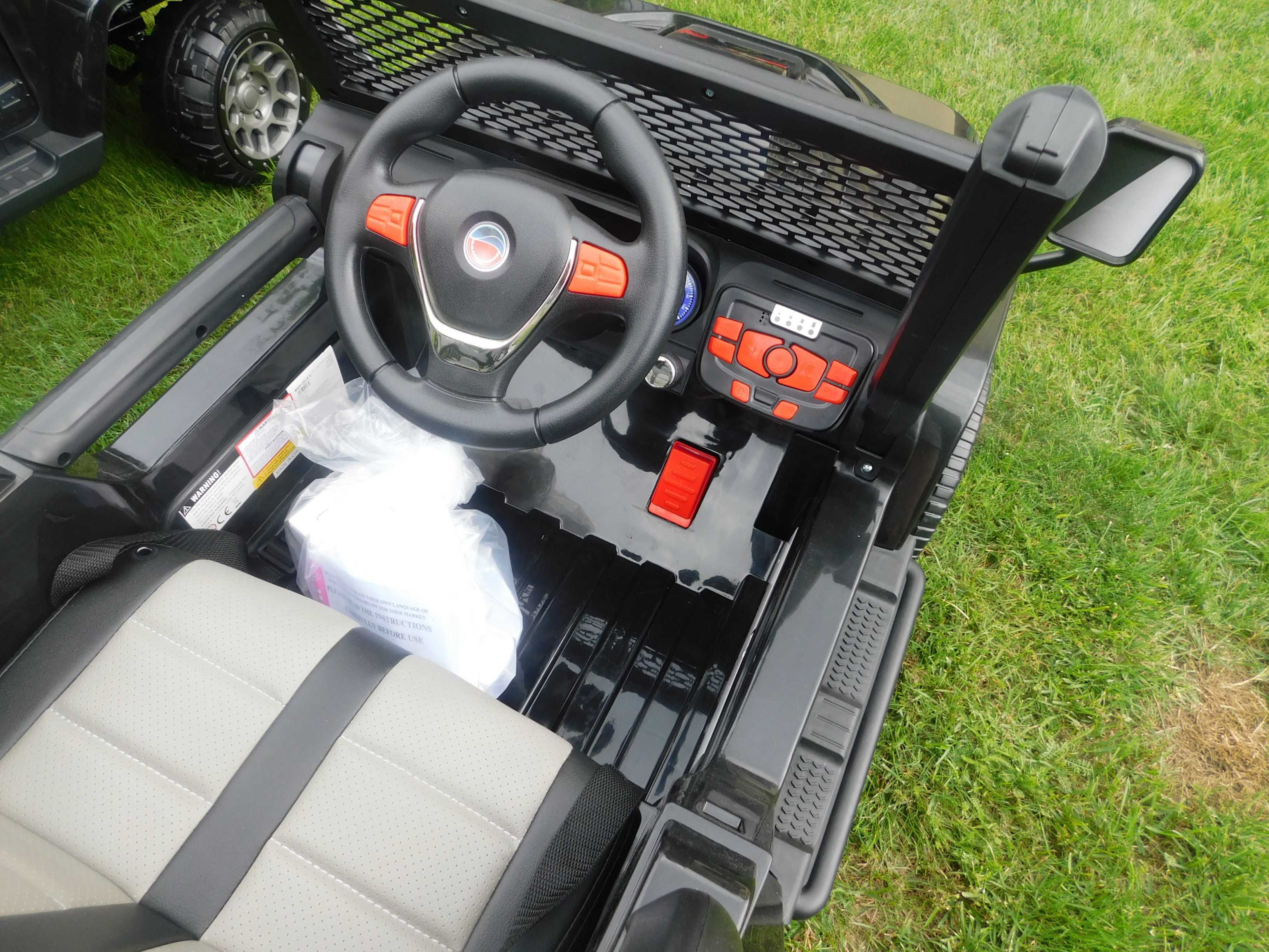 AUTO NA AKUMULATOR DUŻY JEEP DLA DZIECI 4x4 S2388 Samochód dla dziecka