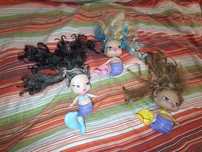 Trzy lalki syrenki MGA Entertainment Bratz Babyz
