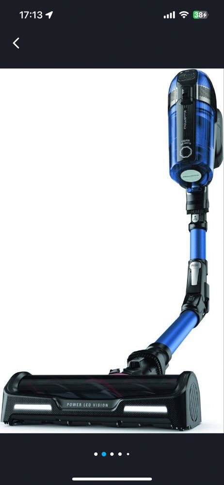 Акумуляторний пилосос Rowenta X-Force Flex 1Auto Aqua