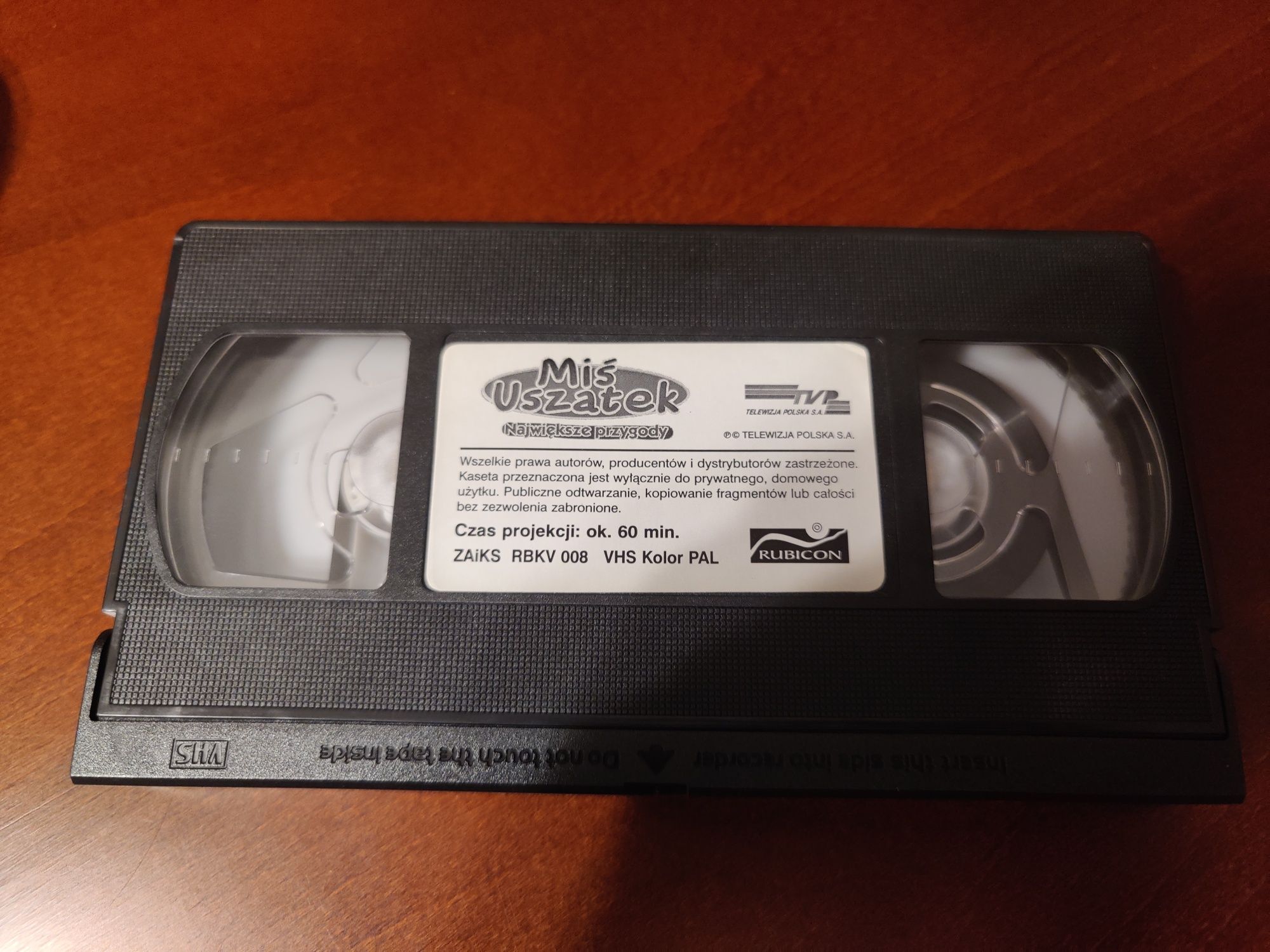 Miś Uszatek kaseta VHS