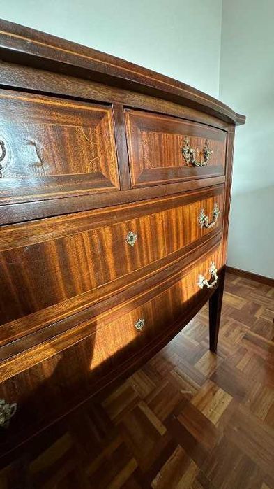 Mobília quarto antiga estilo D. Maria