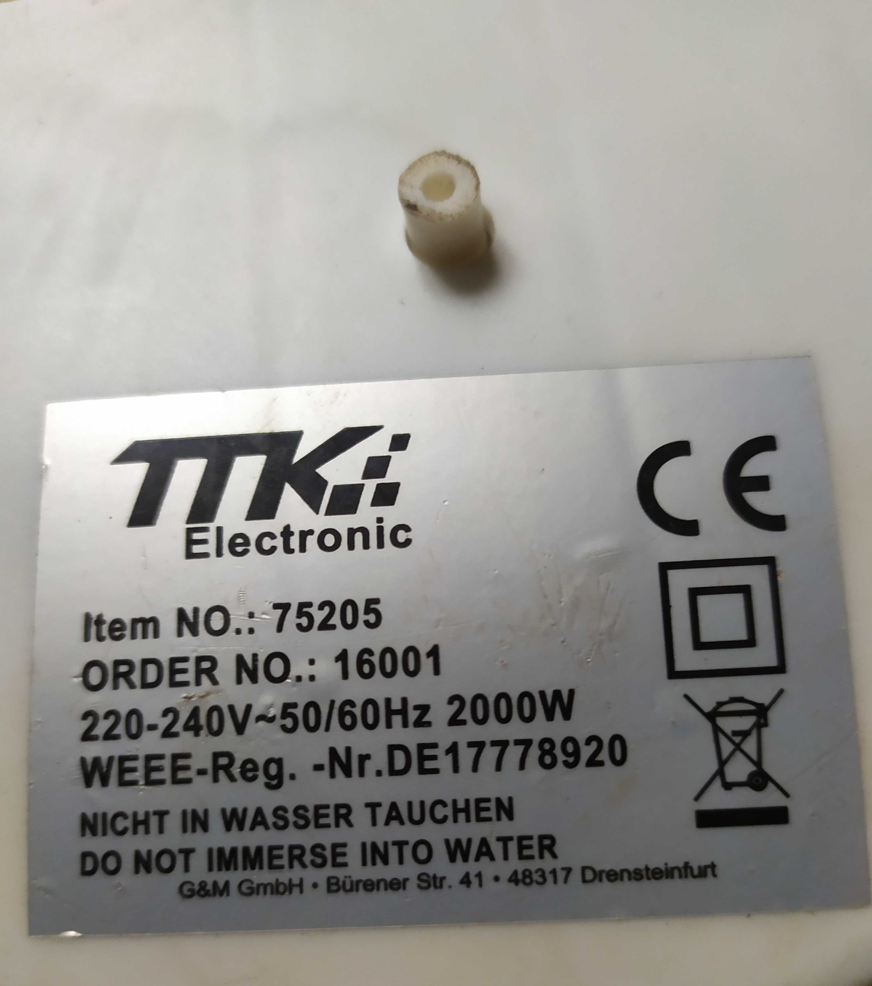 Теплоэлектровентилятор,дуйчикТТК  Electronic 2000W