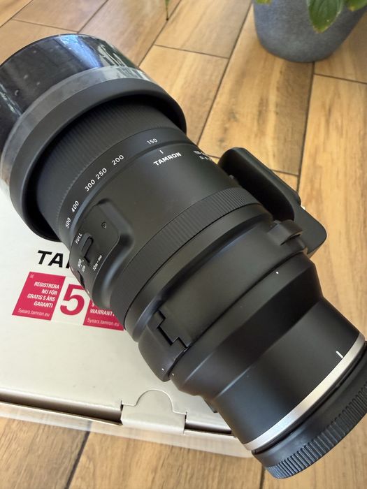Tamron 150-500mm - Nikon Z. Jak nowy. Filtr. Gwarancja 5 lat.