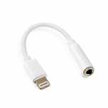 Adapter Lightning/Jack 3.5 mm biały