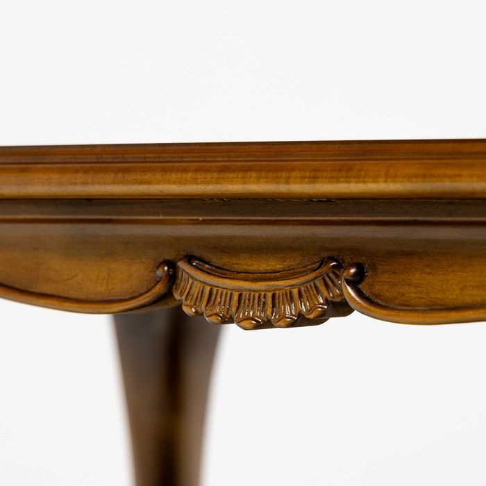 Stylowa Ława Kawowa Ludwika XV Neorokoko Stary Stolik z Metką WARRINGS