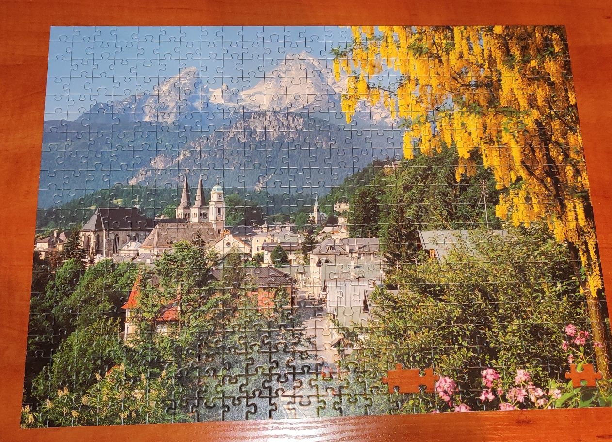 Puzzle 500 elementów, krajobraz Bawarii