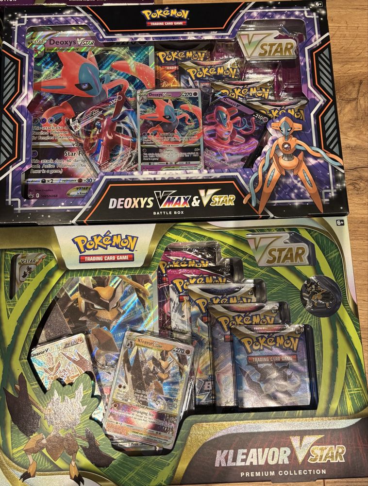Pokemon -Zoroark, Kleavor, Lucario, Deoxis, Zeraora preço descrição