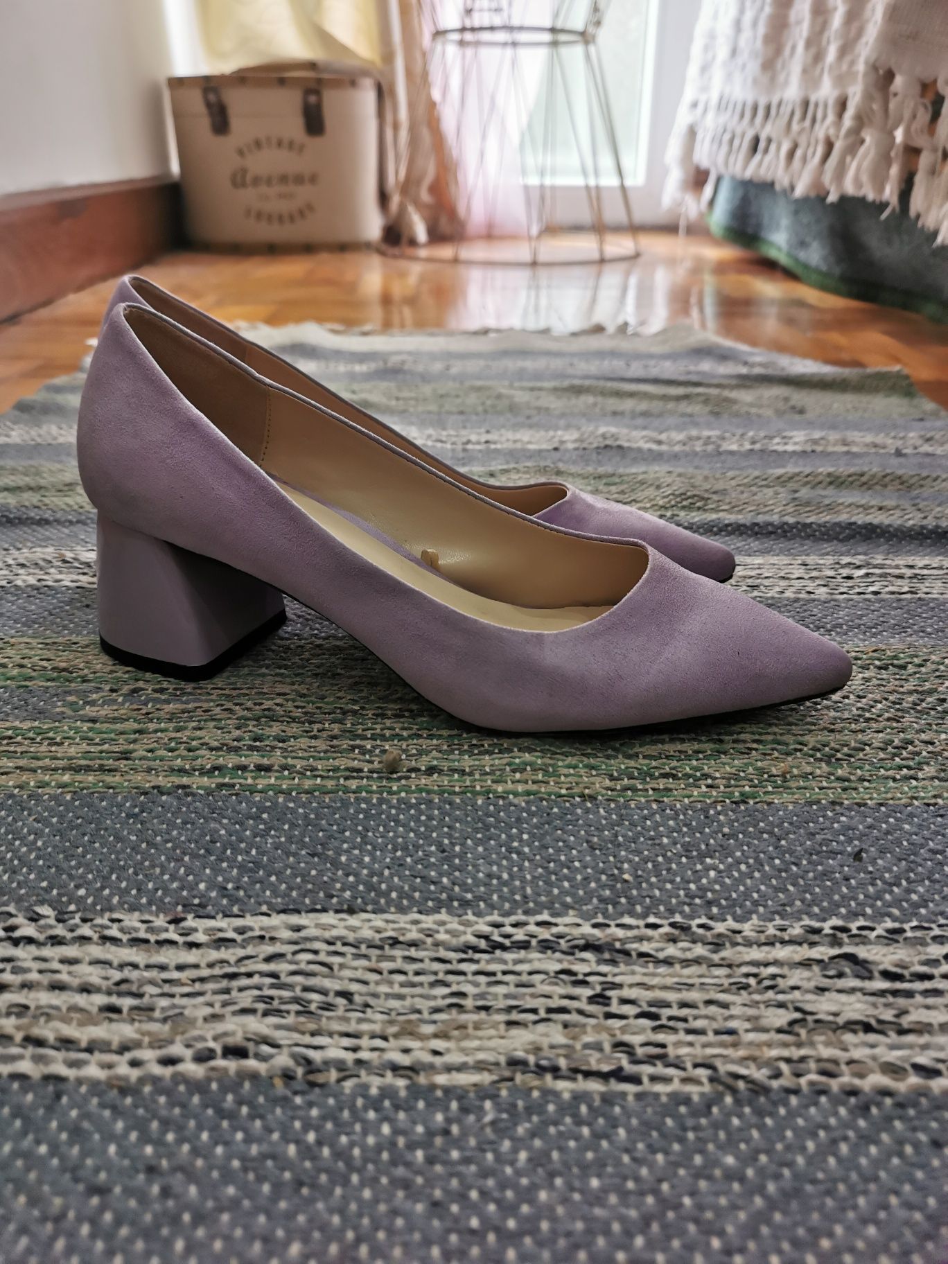 Sapatos lilás Parfois