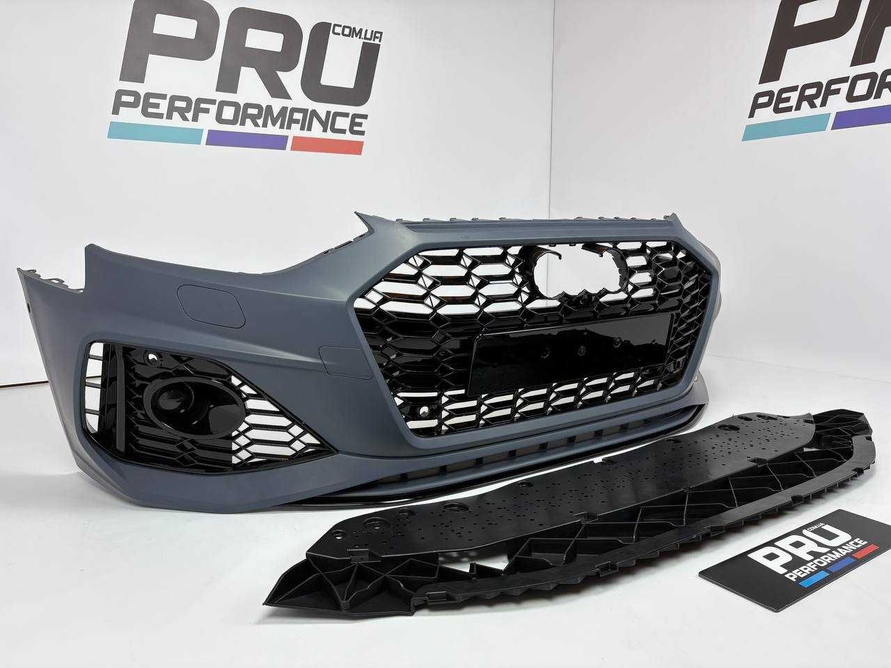 Бампер передний Audi A4 B9 RS4 Design 2020+