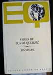 Livro Os Maias de Eça de Queiroz