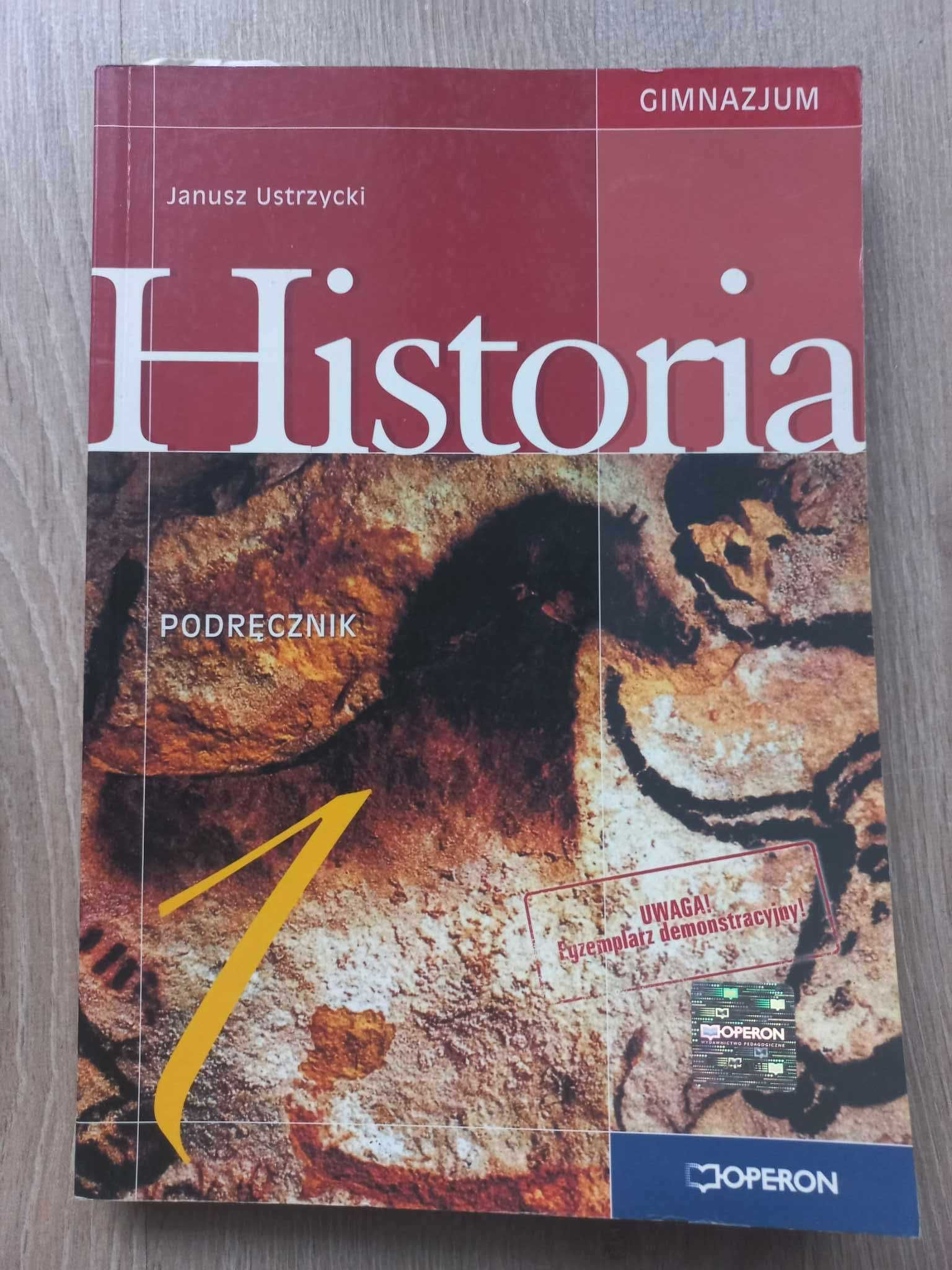 Historia 1 podręcznik gimnazjum Janusze Ustrzycki