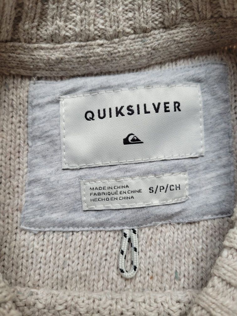 Quiksilver r. S sweter wełna akryl bawełna super stan