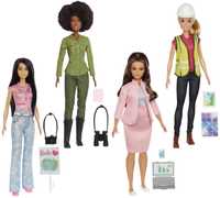 Lalka Barbie Fashionistas ECO Leadership Team zestaw 4 lalek