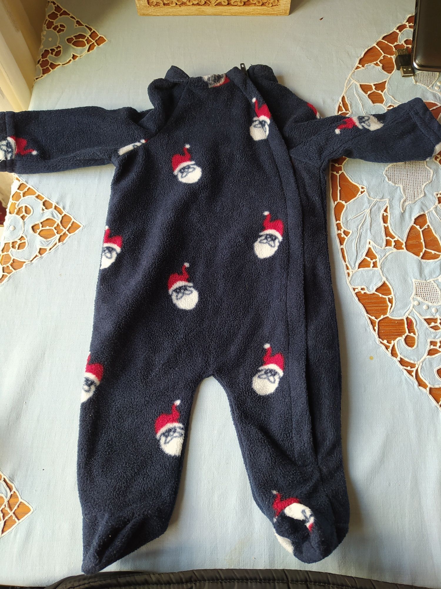 Babygrow Pai Natal Zippy tamanho 51-55