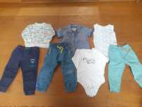 zestaw ubrań r 92 Smyk Coccodrillo spodnie body bluza paka