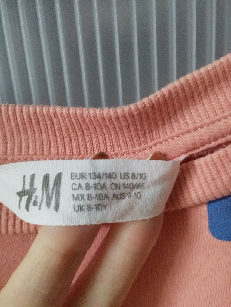 Bluza r.134 H&M ciepla