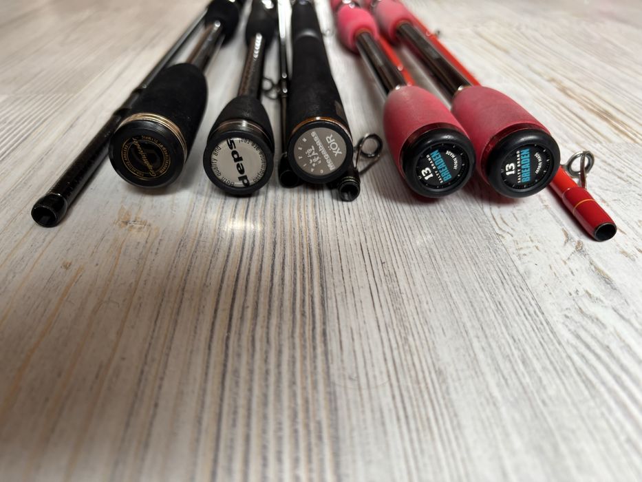 Спінінги Graphiteleader Calamaretti, Megabass ,Deps,Breaden кальмарки