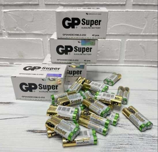 Батарейка GP Super Alkaline АА (пальчикова) висока ємність алколайн