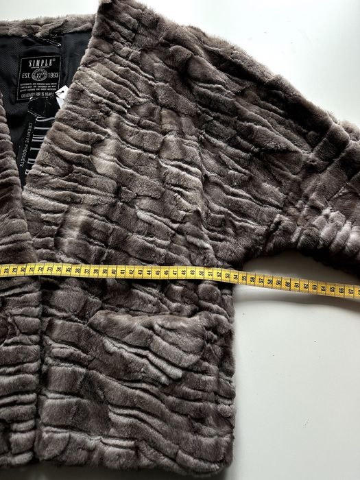 Kurtka z norki marki Simple, rozmiar 38