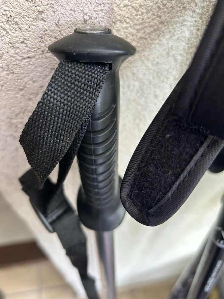 Kijki do nordic walking regulowane aluminiowe